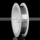 Copper Beading Wire Thread Cord Silver Tone 0.25mm Dia, 4 Rolls thumbnail-1