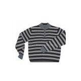 Semi-access Pullover Jacquard and Knitted Sweater thumbnail-1