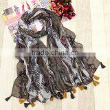 Free Shipping Ladies Hijab Pashmina Scarf thumbnail-6