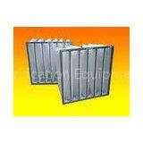 Pre-Efficiency Aluminum Clean Room Air Filters / Industrial Air Filter