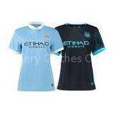 Women Team Uniform Soccer , Womens Soccer Apparel Manchester City Home Polo Shirt Away thumbnail-1