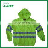 Safety Wear Hoody Fleece Jacket