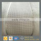 Luxury Combed White Dobby Towels With Customized Logo thumbnail-2