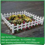 10 years Professional factory manufacture plastic picket fencing