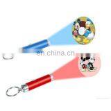 Logo Projector Torch With Light,led Mapping Projection Light Keychain(llaveros)