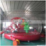 Hot Sale Christmas Decoration Red Inflatable Snow Ball thumbnail-2