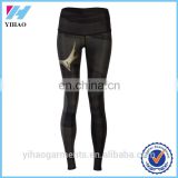 Yihao 2016 Deer Medicine Black Pant Women Sport plus size Leggings Fitness yogo pants