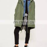 OEM Serives Women New Pants Army Greencosts Design Long Sleeves Ladies Coats thumbnail-5