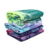 Best Selling Private Label Soft and Sweater Absorbent Colorful Microfiber Unique Yoga Towel Mat thumbnail-1