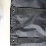 Large Capacity Laundry Backpack Bag Over the Door Hanging Laundry Hamper With Stainless-Steel Hooks 2 in 1 Laundry Bag for School Dormitory, Camping,Laundry Room, Outdoor Travel, Black thumbnail-4
