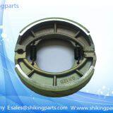 Groove brake shoe for SUZUKI,weightness of 250g,good quality rubber lining