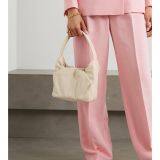 New Autumn/Winter 2020 Women's Pleated Leather One-shoulder NAP/ Net-a-Porter thumbnail-4