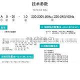 Contactor Telemecanique AF38-30-00 AF383000 100-250VAC/DC A F Series thumbnail-4