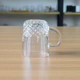 Wholesale Embossed Glass Mug and With 100% Safety thumbnail-3