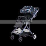 Lightweight Foldable Pushchair High Landscape Pram Baby Stroller thumbnail-5