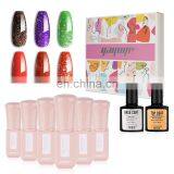 Nail Beauty Care Product 6ml 6 Pieces Nail Gel Polish Set With Gift Box Package thumbnail-1