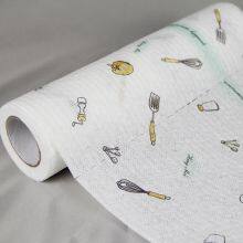 High Quality Cheap Disposable Kitchen Cleaning Towel Roll Lazy Rag thumbnail-2