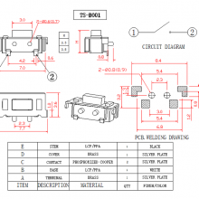 BZCN 3*6 TS-B001 Factory Direct Sale High Performance Tact Switches thumbnail-3