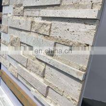 Natural Mosaic Stone 3D Style Brick Tiles Floor Wall Decoration Cultured Stone Mosaic Natural Stone Mosaic thumbnail-4