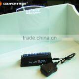 Rechargeable Clear Illuminated Led Table Tent thumbnail-1