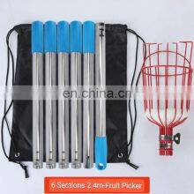Cost Effective Stainless Steel Garden Tool Papaya Berry Telescopic Pole Mango Picker thumbnail-2