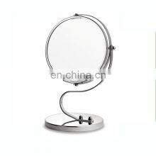 Home Decor Makeup Table With Mirror Chrome Plating Cosmetic Mirror Best Sales Mirror Cosmetic Custom Logo thumbnail-1