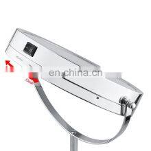 17cm Dressing Table Rocker Makeup Mirrors With Led Lights for Bathroom thumbnail-2