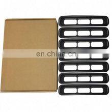 Lantsun TJ передняя решетка радиатора для Jeep tj для Wrangler 1997 - 2006 годов thumbnail-5