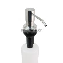 Free Sample  mason jar soap lid stainless steel Kitchen shampoo bathroom form dispenser