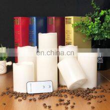 Plastic High Quality Led Candle Light Electric Candle With 2 Buttons Remote Control thumbnail-5