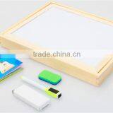 Blackboard Whiteboard Educational Game Wood Baby Child Toy Kids Wood Easel Table Top Easels Wholesale Small Easels Easel Parts thumbnail-6