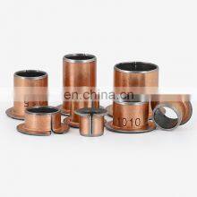 PAP 10 Steel DU Sleeve Self Lubricating Oilless Metal PTFE Bush Oil Sliding Bushing Bearing thumbnail-3