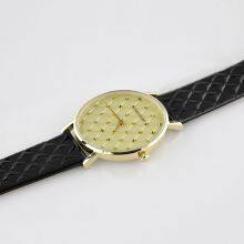 BLACK AND GOLD QUILT-EFFECT WOMEN'S WATCH MANUFACTURER thumbnail-1