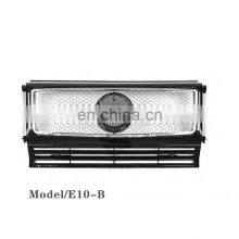 Flyingsohigh Front Grille G65 Style E10-B Car Body Kit Grille For Mercedes Benz G Class W463 2002-2016 thumbnail-1