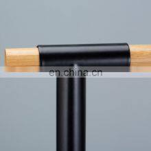 Bathroom Standing Toilet Brush and Paper Holder With Bamboo thumbnail-4