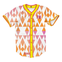 Full Buttons Sublimated Baseball Jersey Manufactured by the Best Supplier