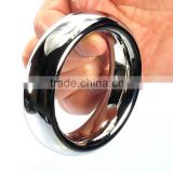 Dropship Heavy round metal cock ring, Inner D: 45mm/50mm delay penis loop, Male sex toys, adult pro