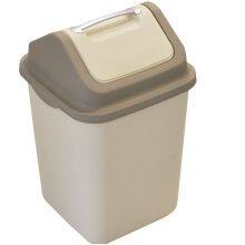 Office Household Plastic Round Dustbin Trash Can Pedal Garbage Bin Waste Bucket Injection Mould thumbnail-2