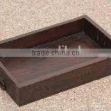 Natural Wood Wooden Serving Tray Wholesale thumbnail-5
