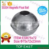 Stainless Steel Oil Tank Float ball ESB75X72X23 SS304 SS316