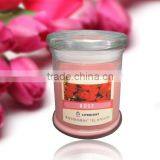 Scented Candle in Glass Jar With Lid thumbnail-2