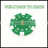 Casino Plastic Magnetic Poker Chips With Gold Stamping thumbnail-3