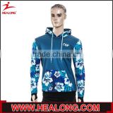 best selling 100 polyester spandex sublimation mens hoodie with hole                        
                                                Quality Choice