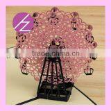 2016 Grace Free Design Top Quality 3d Greeting Card Wedding Card 3d Laser Cut Greeting Card 3D-20 Quality Choice thumbnail-6