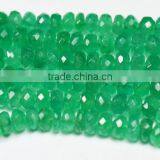 Natural Colombian Emerald Faceted Roundlle Beads