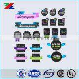 Custom Printed Colorful Print Sticker Labels