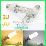 U Shape Led Corn Lamp E27 B22 Base 360 Degree Lighting 12W 18w Led Corn Bulb
