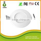 Delicate Coverings 12w Led Panel Light Round Ultra Thin Recess Led Hidden Ceiling Lighting