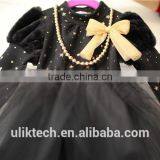 2015 New Arrival Kids Black and White Princess Skirt for Girls Long Sleeve Princess Dress thumbnail-4