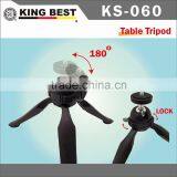 KING BEST Online Shopping 1/4" Portable Mini Desk Tripod Flexible Cell Phone Tripod Tripod Stand thumbnail-1